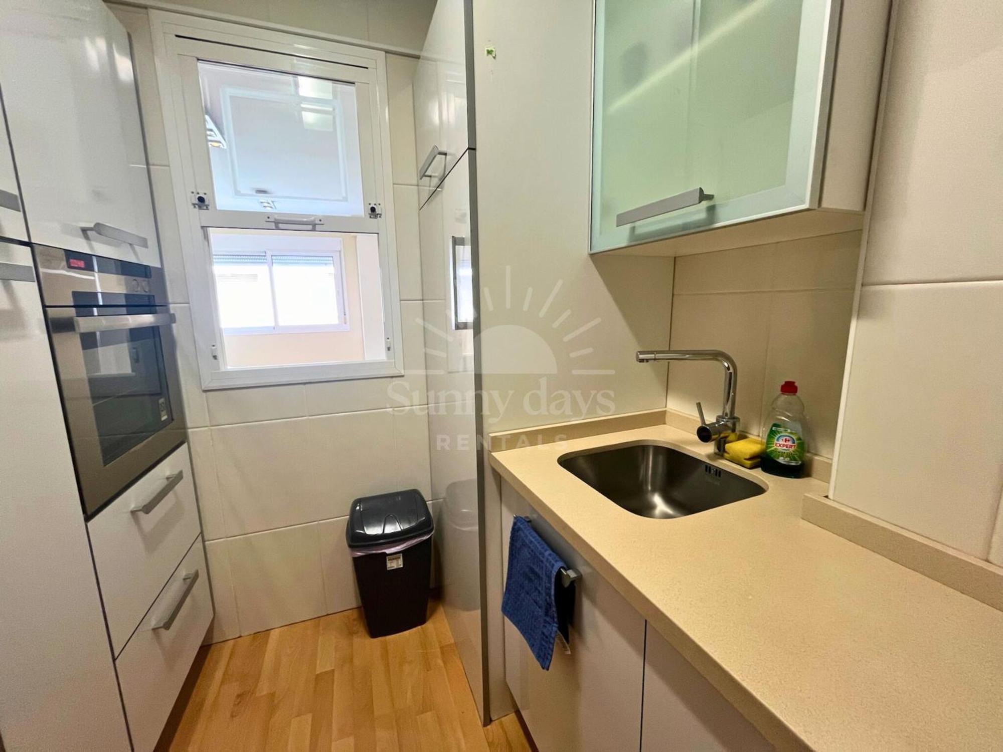 Acogedor Apartamento A 30 Metros De La Playa - Wifi - Smarttv 알메리아 외부 사진