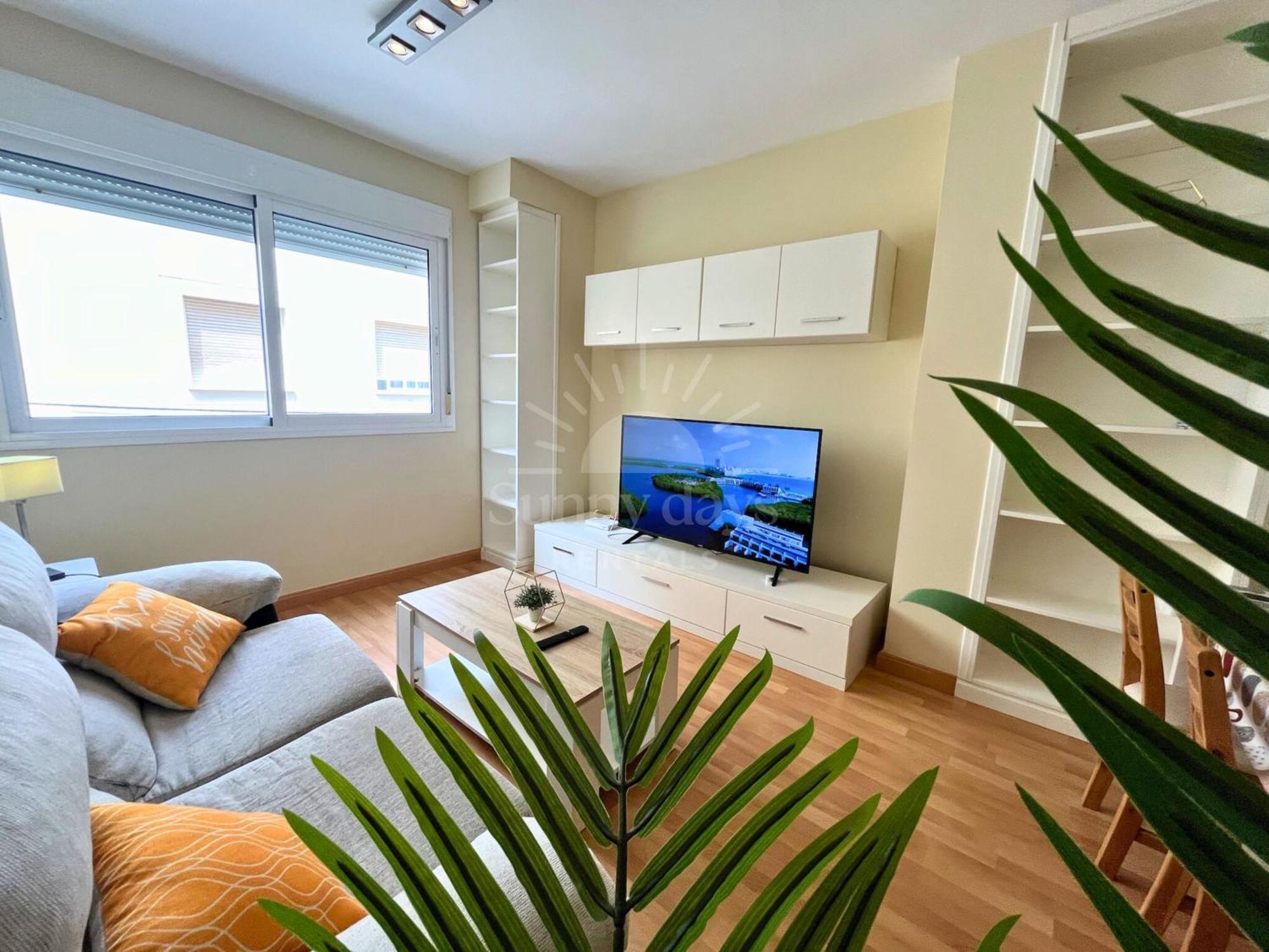 Acogedor Apartamento A 30 Metros De La Playa - Wifi - Smarttv 알메리아 외부 사진