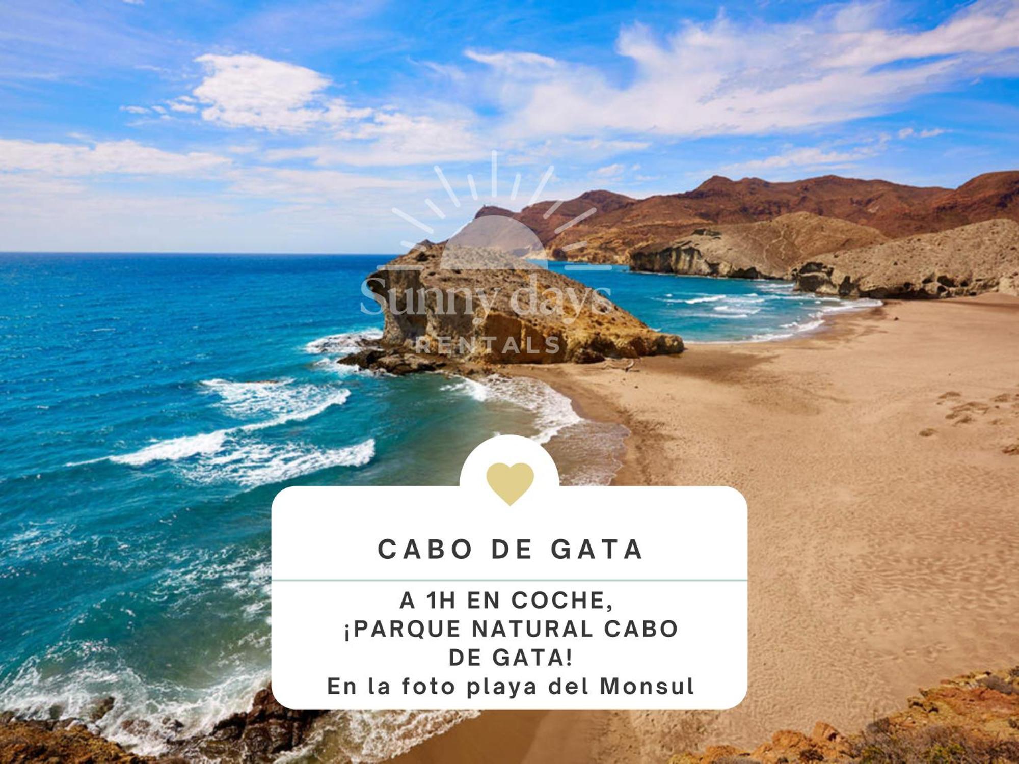 Acogedor Apartamento A 30 Metros De La Playa - Wifi - Smarttv 알메리아 외부 사진